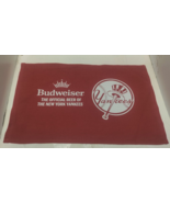 Lot of 2 New York Yankees Budweiser Rally Towel 18&quot; x 11&quot; Port Authority... - $15.83