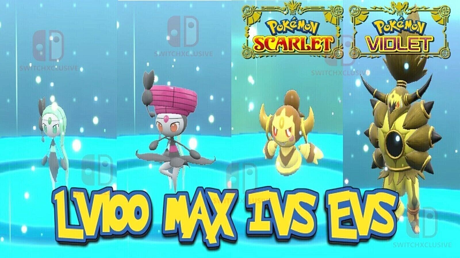 Shiny Meloetta Pokemon Home Event Untouched and Battle Ready Hyper Trained 6ivs