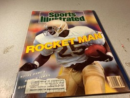 September 25 1989 Sports Illustrated Magazine Rocket Man ND Rashib Ismail - £7.84 GBP
