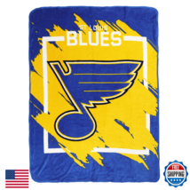 Northwest NHL St. Louis Blues Micro Raschel Throw Blanket 46" x 60" - $39.57