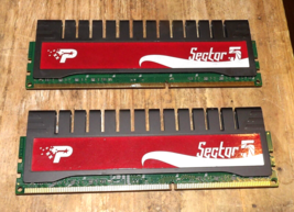 Patriot Sector 5 PGV38G1333ELK 8GB (2 x 4GB)  DDR3 PC3 600MHz 1.65v Desk... - £10.79 GBP