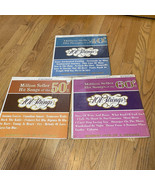 101 Strings 3 LPs Million Seller Hits 40s 50s 60s Exc Condition - $12.33 CAD