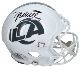 Kyren Williams Autographed Los Angeles Rams 2024 STS Authentic Helmet Beckett - $579.00