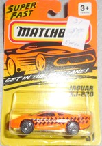 Matchbox 1995 Super Fast #31 "Jaguar XJ-220" Mint Car On Sealed Card - $3.00