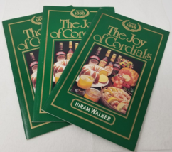 Hiram Walker The Joy of Cordials 1985 Recipe Booklets Set of 3 - $11.35
