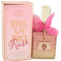 Juicy Couture Viva La Juicy Rose Perfume 3.4 Oz Eau De Parfum Spray image 3