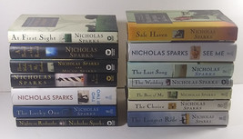 Nicholas Sparks Book Lot 14 First Editions Hardcover Dust Jackets Romance - £79.92 GBP