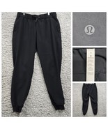 Lululemon Pants Womens 8 Black Joggers Tapered Drawstring Comfort Active... - $29.65