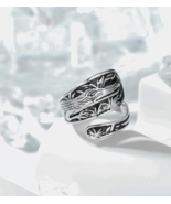 Alligator silver spoon ring - $282.73 MXN