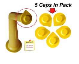 SPOUT CAPS for your Yellow Chilton Sears Craftsman P10 P15 P20 P25 P50 P60 P500 - £6.04 GBP