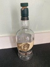 Buffalo Trace Bourbon Whiskey Bottle Empty 750ml Top Cork Wedding Center... - $3.11