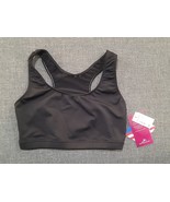 Motionwear Racerback Crop Top XL Sport Bra Blacke New Nwt - $17.59