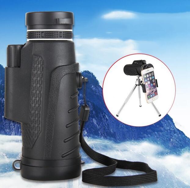 Compatible with Apple, High Quality 40X60 HD Zoom Telephoto Monocular Telescope