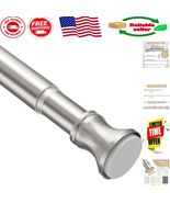 Elegant 54-90 Inch Tension Shower Curtain Rod, Nickel Finish, No Drill R... - $53.14 CAD