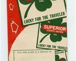 Superior Courts United Motel Guide 1950&#39;s - $17.82