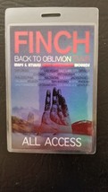 FINCH / MAPS &amp; ATLASES / HELEN - ORIGINAL 2014 TOUR LAMINATE BACKSTAGE PASS - $95.00