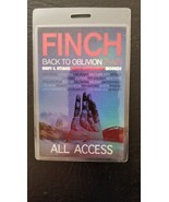 FINCH / MAPS &amp; ATLASES / HELEN - ORIGINAL 2014 TOUR LAMINATE BACKSTAGE PASS - $95.00