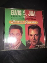 Elvis Presley &amp; Jim Reeves CD Christmas Favorites Rca Música Ee.uu. 1991 - £15.87 GBP