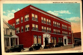 Fayetteville, Arkansas -MOUNTAIN Inn Hotel 1915 To 1930 Antique Postcard BK50 - £4.67 GBP