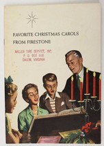 Vintage Advertising Paper 1960 Firestone Christmas Carols Miller Tire Salem VA - £8.90 GBP