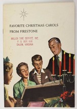 Vintage Advertising Paper 1960 Firestone Christmas Carols Miller Tire Salem VA - $11.31