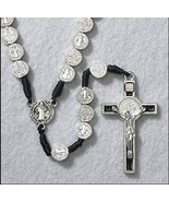 Catholic Holy ST. Benedict Medal Cord Rosary High Protection Exorcism Saint - €28,67 EUR