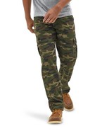 Wrangler Men&#39;s Relaxed Fit Fleece Lined Cargo Pant Camouflage Camo Size ... - $561.45 MXN