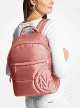 NWB Michael Kors Rae Medium Quilted Rose Backpack 35F1U5RB2C $368 Gift B... - $122.74