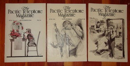 Thirteen Issues Of The Pacific Telephone Magazine From Volumes 9 &amp; 10, 1915-16 - £107.65 GBP