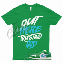TG T Shirt to Match Jordan 1 Low Lucky Green Stadium Aquatone Aqua Dunk High 2 - £18.15 GBP+