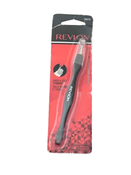 Primary image for Revlon Cuticle Trimmer With Cap, Quick And Easy Trimming (16610) New / Sealed