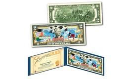 2021 Happy Graduation Genuine U.S. $2 Bill w/ Diploma Style Fill-In Certificate - £10.97 GBP