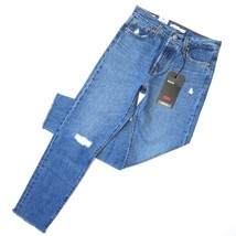 NWT Levi&#39;s Wedgie Icon in Athens Hera High Rise Tapered Leg 100% Cotton ... - $51.48