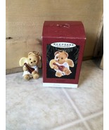 Hallmark Keepsake Godchild Christmas Ornament 1995 Teddy Bear Angel - $24.73