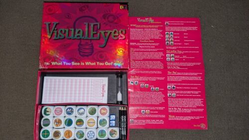 VisualEyes Chunky Dice What You See Is What You Get Board Game Buffalo G... - $24.70