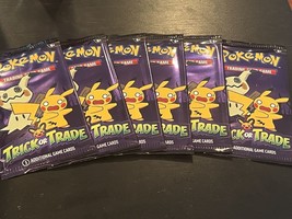 2023 Pokémon Trick Or Trade Lot Of 6 Packs - £10.49 GBP