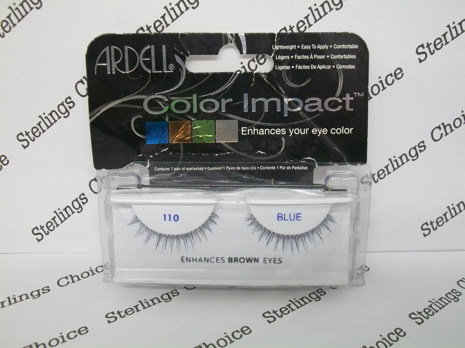 Ardell Color Impact Eyelashes #110 Blue - $6.87