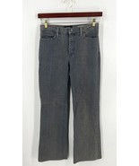 NYDJ Jeans Womens Size 6 Gray Colored Bootcut Leg Denim Stretch - £23.33 GBP