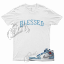 BW BLS T Shirt for J1 1 Mid Dusty Blue Suede Hyper Royal University Low High - £20.28 GBP+