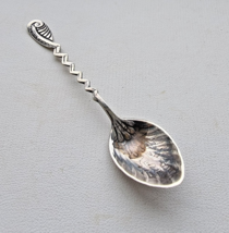 GOHRAM VINTAGE 925 STERLING SILVER SOUVENIR COLLECTIBLE DEMITASSE GW4 SPOON - $1,267.93 MXN