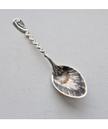 GOHRAM VINTAGE 925 STERLING SILVER SOUVENIR COLLECTIBLE DEMITASSE GW4 SPOON - $1,267.93 MXN