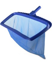 Pool Skimmer Net Heavy Duty Leaf Rake Cleaning Tool Fine Mesh Net Bag Catcher - £18.84 GBP