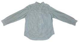 Polo Ralph Lauren Shirt Mens 2XL Green Gingham Check pattern Long Sleeve... - $19.60