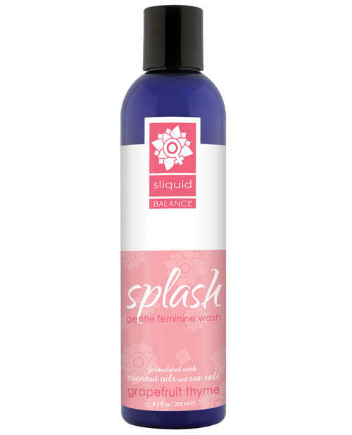 Sliquid Splash Feminine Wash - 8.5 oz Grapefruit Thyme - $37.98