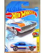 2019 Hot Wheels Treasure Hunt #248 HW Art Cars 9/10 &#39;67 CAMARO Blue w/Ch... - $14.00