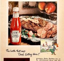 1949 Heinz Tomato Ketchup 57 Varieties Advertisement Condiments Pitt Pen... - $365.35 MXN
