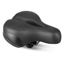 Bike Seat Wide   Extra Soft Shockproof   Comfortable Cushion  Saddle, Bi... - £29.41 GBP