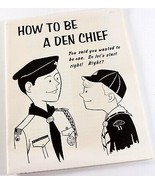 Vintage 1978 How to be a Den Chief Guide Brochure Boy Scout of America BSA - $15.82 CAD