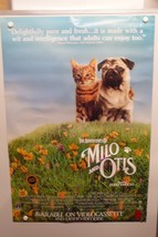 The Adventures Of Milo And Otis Aka Koneko Monogatari Home Video Poster 1986 - £11.62 GBP