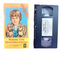 Where the Red Fern Grows VHS Tape 1974 Feature Film for Families Rated G Vintage - £3.10 GBP